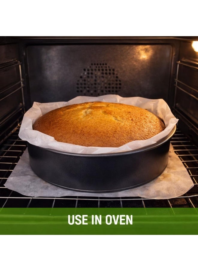 ورق برشمان مقاوم للدهون للطبخ مقاوم لدرجات الحرارة العالية مثالي لبطانة الفرن والفرن والميكروويف والثلاجة مقاس 5 متر × 30 سم (ابيض) - Image 2